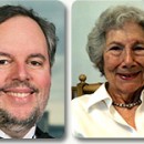 Stephen J. Elledge and Evelyn M. Witkin, recipients of the 2015 Albert Lasker Medical Research Award. (Image courtesy Lasker Foundation)