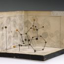 Molecular model of penicillin, the first antibiotic discovered. Later, antimicrobial peptides were also found to have antibiotic properties. By Science Museum London / Science and Society Picture Library [CC BY-SA 2.0 (http://creativecommons.org/licenses/by-sa/2.0)], via Wikimedia Commons.