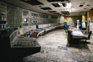 Chernobyl Nuclear Power Plant, Control Room 2. Image credit: by Michael Kötter via Flickr.