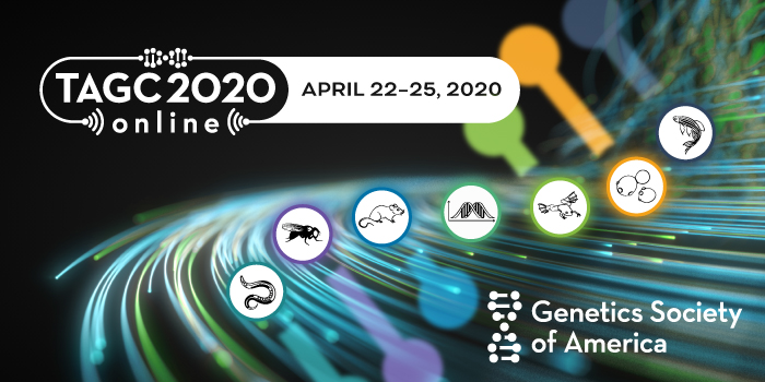 TAGC 2020 Online, April 22–25, 2020