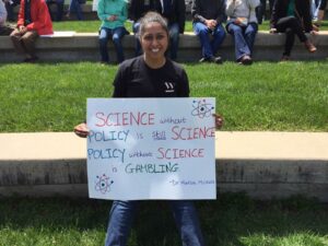 Kellyann Jones-Jamtgaard March for Science 